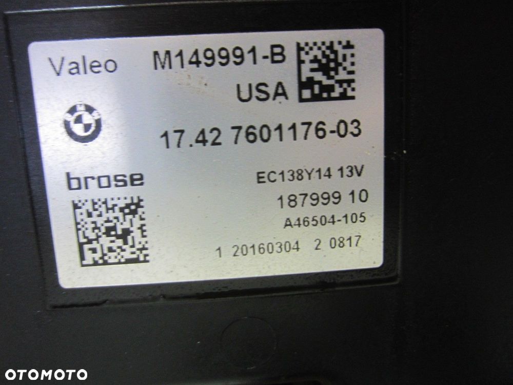 BMW X3 F25 X4 F26 N20 245 KM PAS PRZEDNI WZMOCNIENIE WLOT BELKA 51117371989 - 12