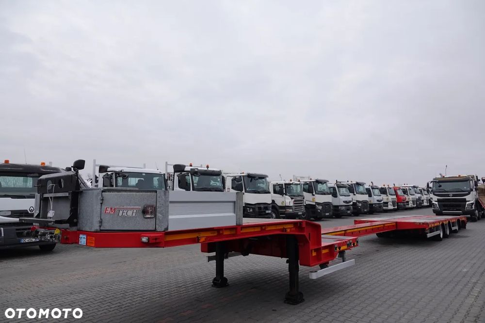 EMTECH NACZEPA LAWETA / NISKOPODWOZIE / ROZCIĄGANA / DŁUGOŚĆ : 16 M / 2021 ROK - 3