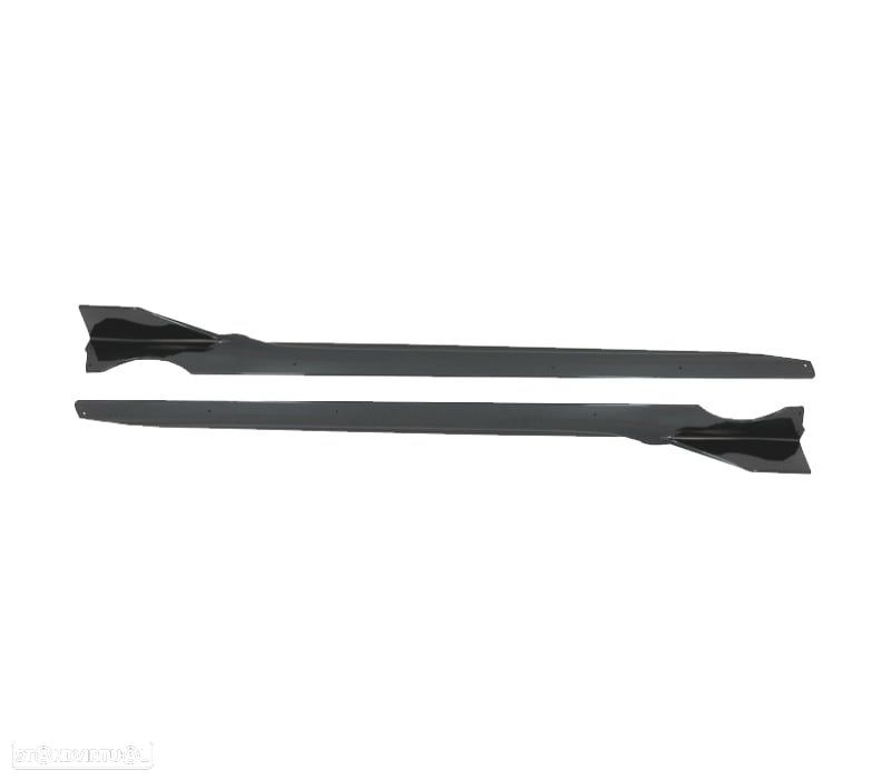 KIT CARROÇARIA BMW X7 G07 19-21 LOOK BLACK KNIGHT PRETO BRILHANTE - 3