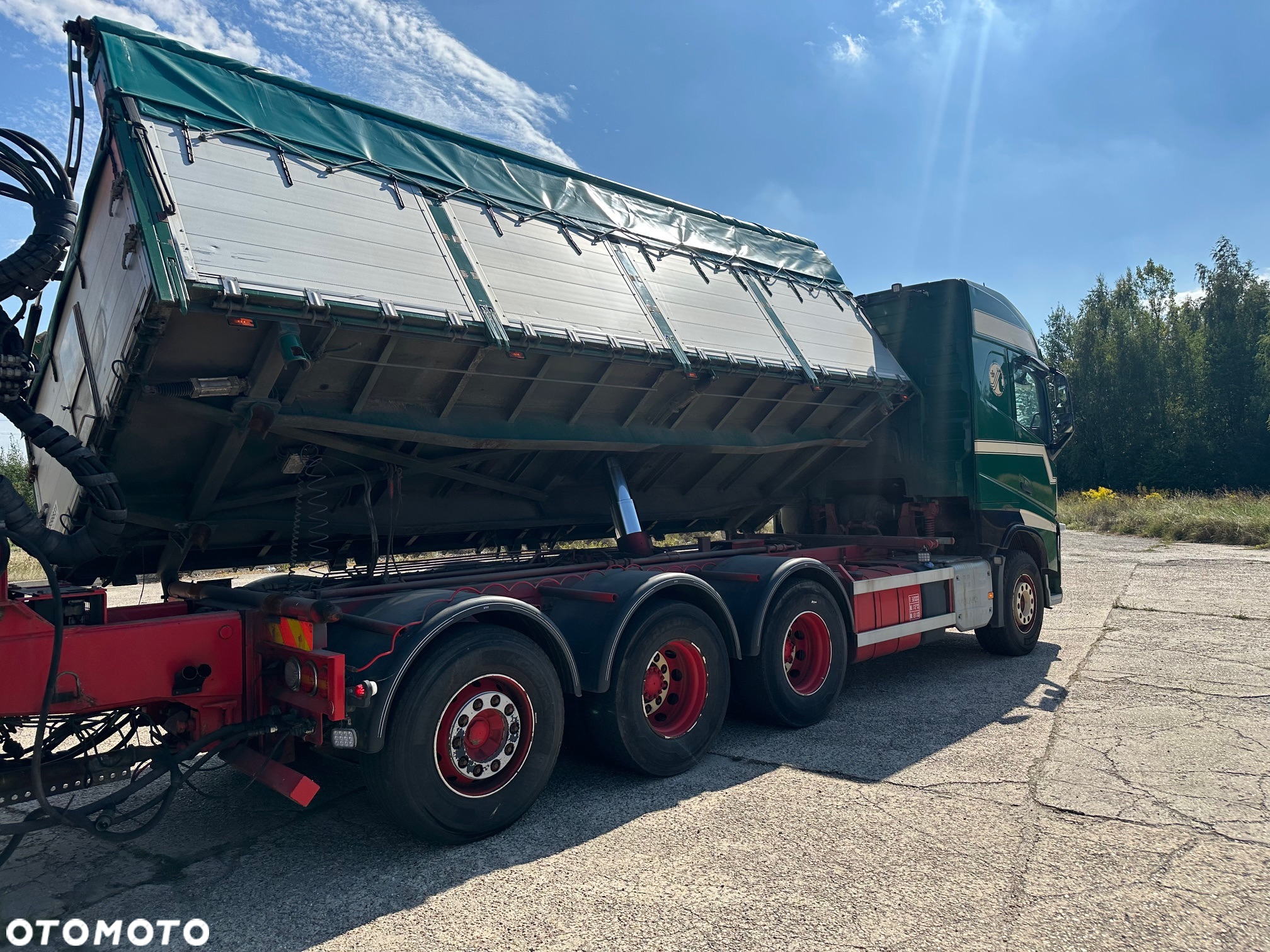 Volvo FH 500 8X4 WYWROTKA  PALFINGER -EPSILON 0170 L97 - 6