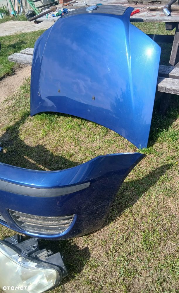 fiat punto II 2 lift zderzak lampy maska 498 - 2