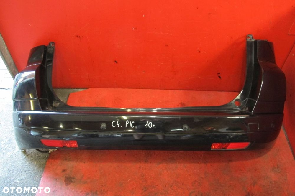 CITROEN C4 PICASSO 1 I ZDERZAK TYLNY TYŁ CZUJNIKI PDC EXYB KRÓTKI - 1