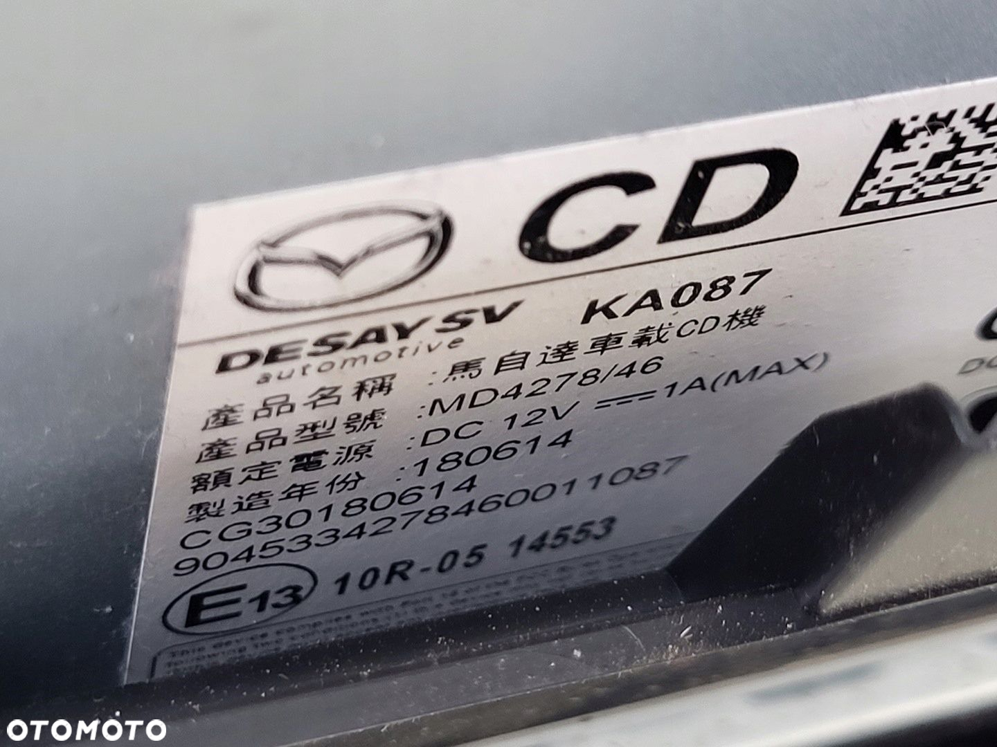 MAZDA 6 III GL GJ 2gi LIFT RADIO NAPĘD CZYTNIK PŁYT NAWIGACJI od 2018r- - 10