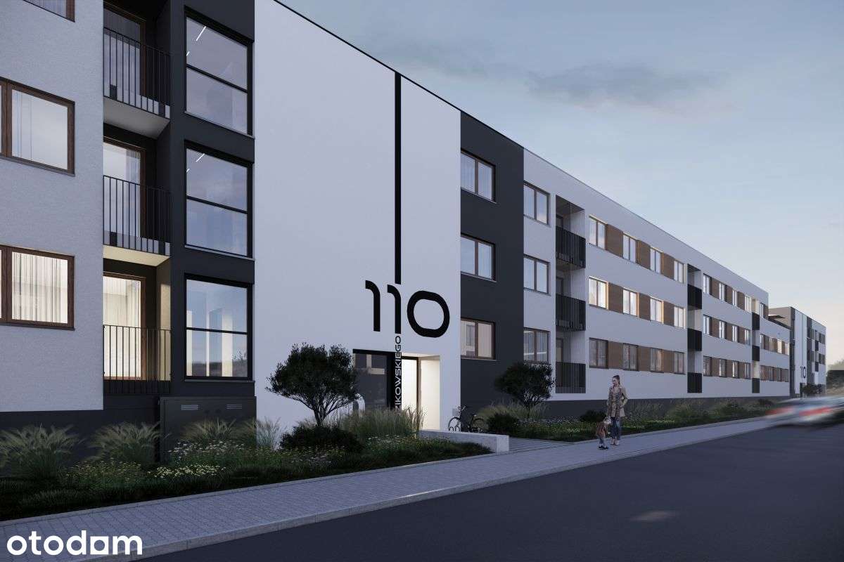 2-pokojowe mieszkanie 39m2 + loggia
