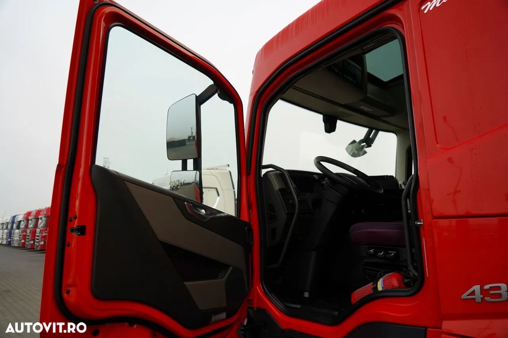 Volvo FM 430 / FULL ADR / GREUTATE: 6.800 KG / CABINĂ JOSĂ / 2022 / DUPĂ CONTRACT DE SERVICE GOLD / - 22