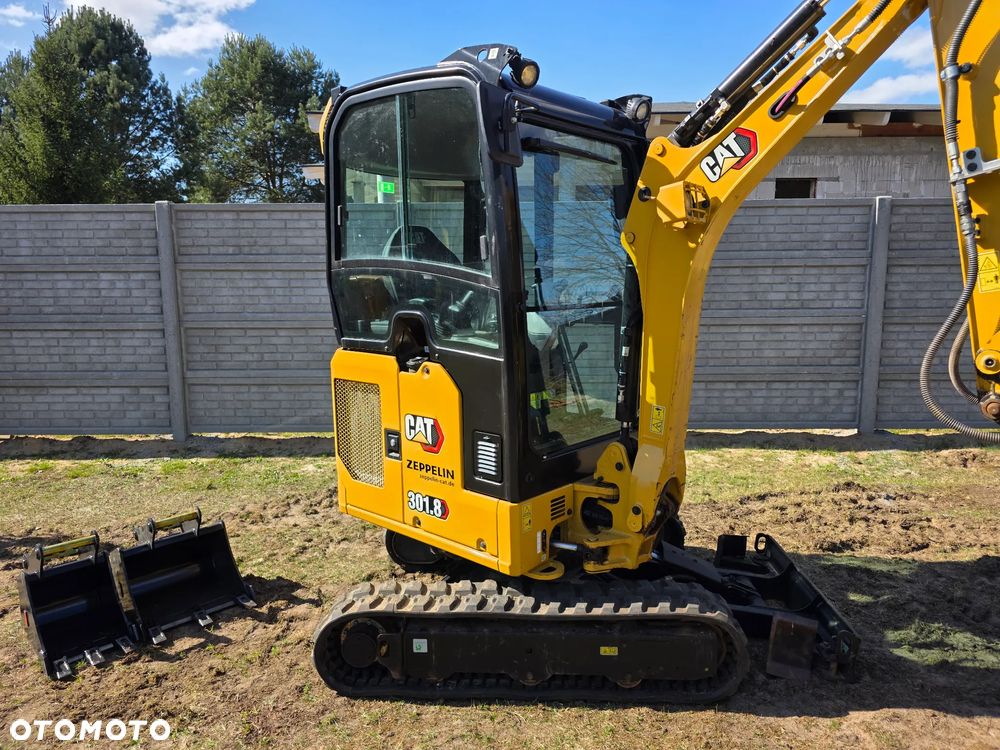 Caterpillar 301.8 (500 mth) jak nowa! 2023 ROK / 3 łyżki / rozsuwane podwozie - 21