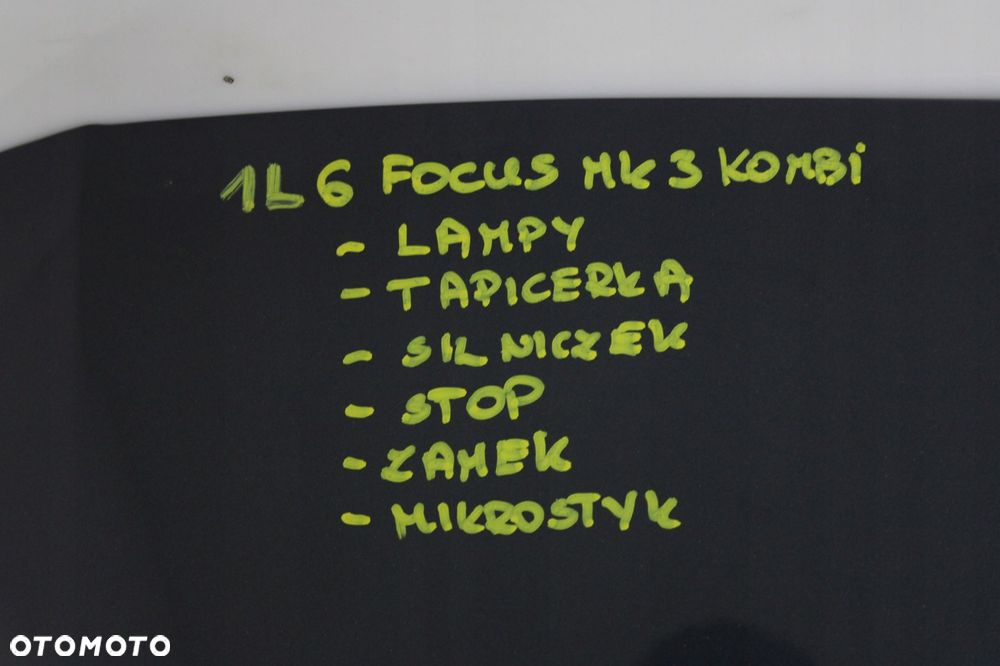 FORD FOCUS MK3 KOMBI 10R- KLAPA BAGAŻNIKA TYŁ TYLNA EB - 14