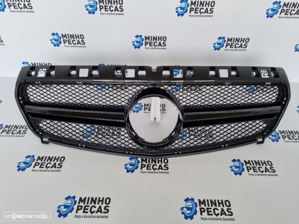 Grelha Frontal Mercedes Class A (W176) AMG Black - 1