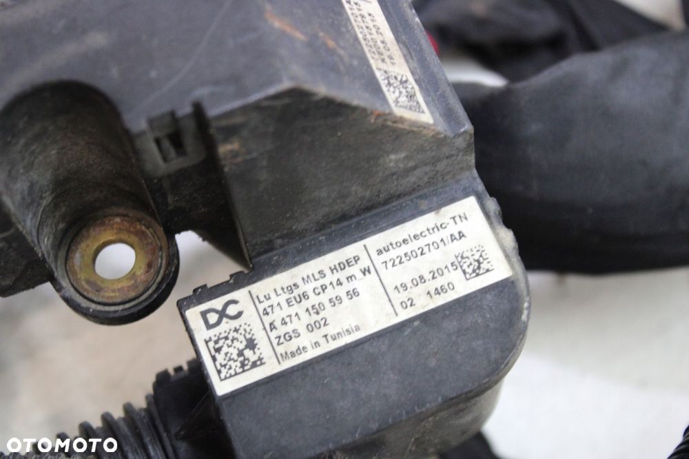 INSTALACJA WIĄZKA SILNIKA OM471 EURO6 MERCEDES ACTROS MP4 A4711505956 - 6
