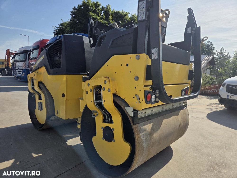 Bomag BW136, 2021, 836h, Masa operationala 5,5 tone, latime tambur 1,4m, motor Kubota 50CP, CE, Lung 2,8m, inalt 2,7m, produs si rulat in GERMANIA, posibilitate leasing 4 ani-PROMOTIE 29.900 EUR+Tva - 11