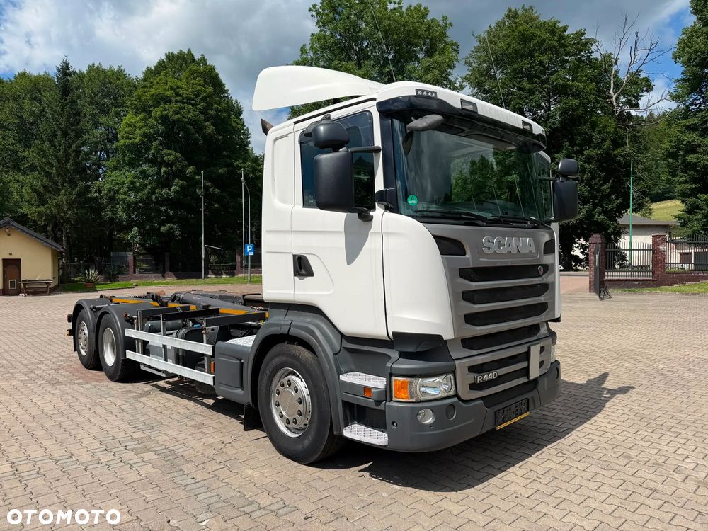 Scania R440 hakowiec, 6x2, MEILLER, pilot, 490 t.km.! - 5