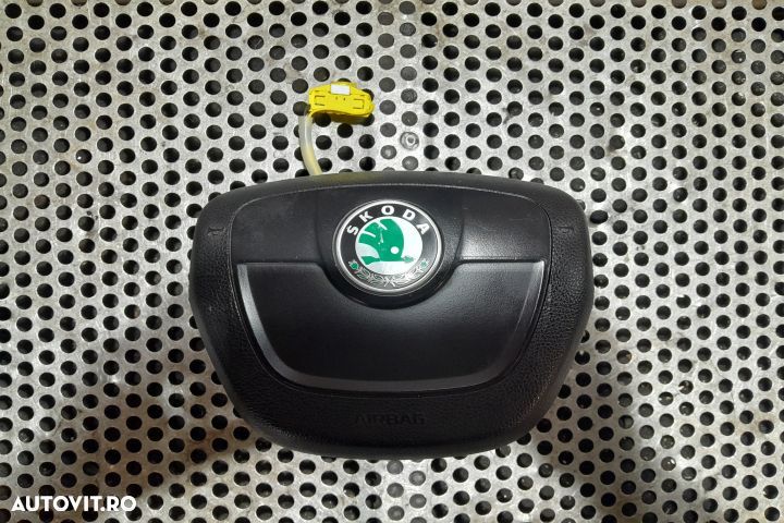 Airbag volan / sofer 5J0880201K 5J0880201K Skoda Octavia 2 [facelift] - 1