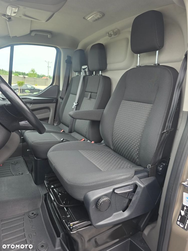 Ford TRANSIT CUSTOM CHŁODNIA +FUNKCJA GRZANIA + PODŁONCZENIE NA POSTOJU 230V  MODEL L2H2 340L-170 AUTOMAT 48 Tyś km SERWIS ASO FORD DO OSTATNIEGO Km SALON POLSKA BOGATA OPCJA WYPOSAŻENIA AUTOMAT KAMERA COFANIA + CZUJNIKI COFANIA LEDY METALIK ASYSTENTY KIEROWCY - 34