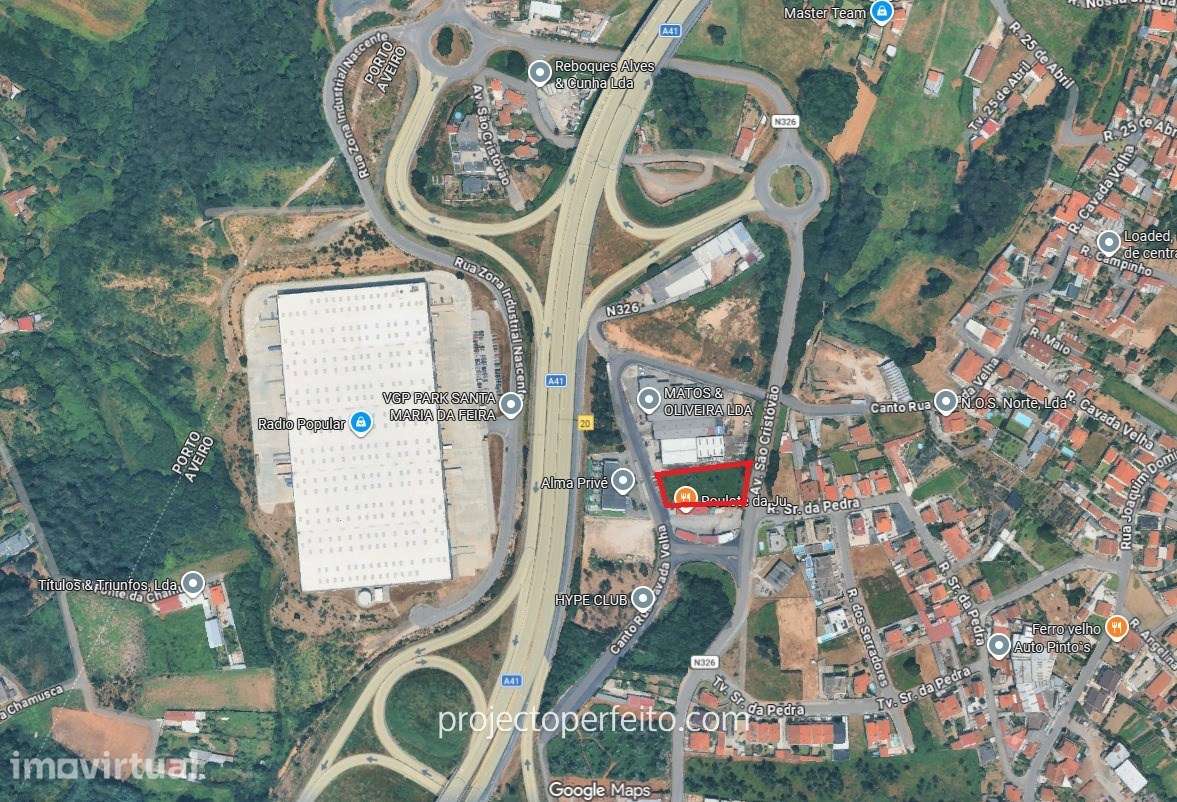 Lote Industrial  Venda em Nogueira da Regedoura,Santa Maria da Feira - Grande imagem: 3/15