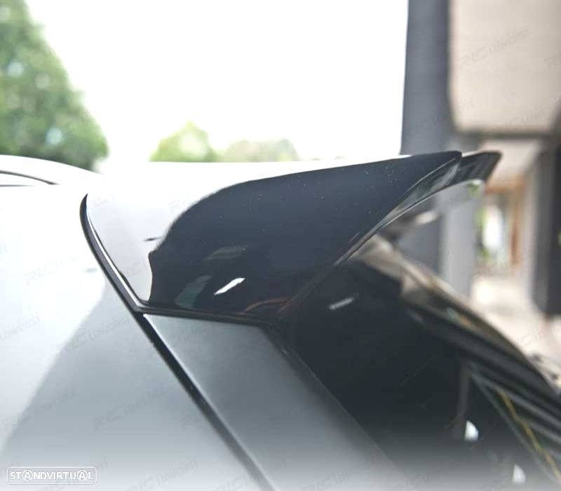 AILERON MERCEDES GLC X253 SUV 15- LOOK AMG PRETO BRILHANTE - 5