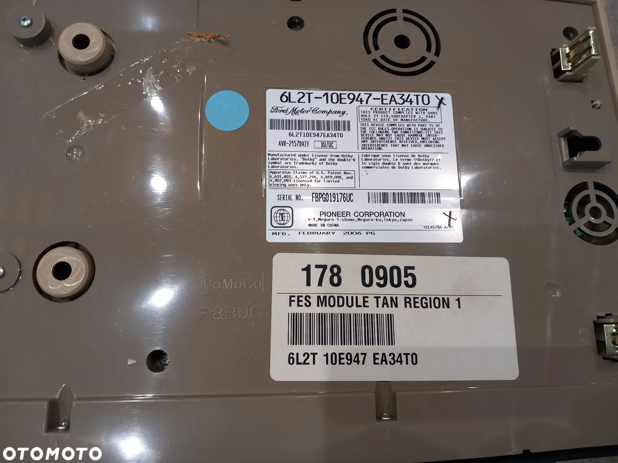 Wyświetlacz monitora Ford Explorer 2001-2006, 2006-2010 4756686 - 11