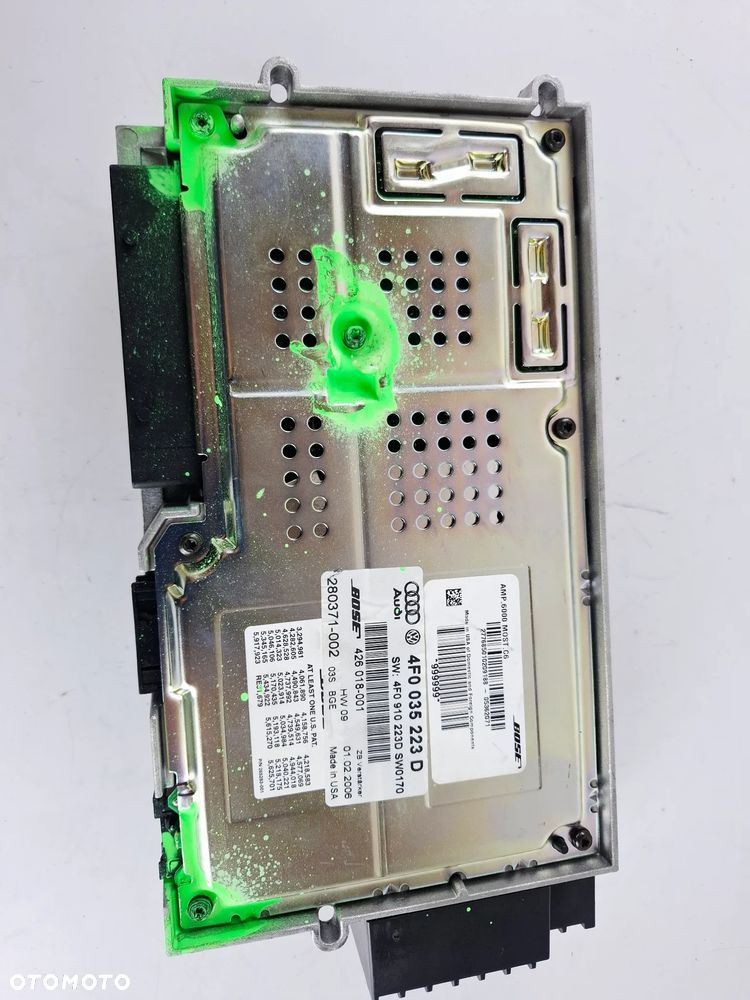 Wzmacniacz Bose Radia Audi A6 C6 4F0035223D - 4