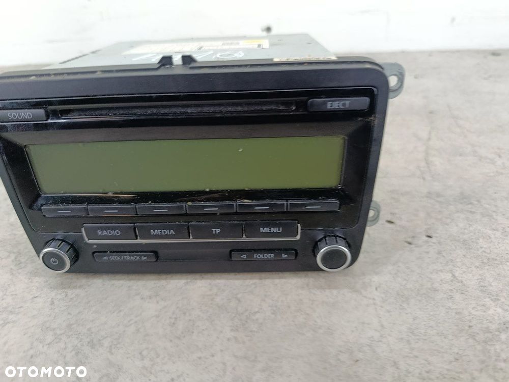 RADIO FABRYCZNE VW PASSAT B6 1K0035186AA  7647201360 BLAUPUNKT - 2