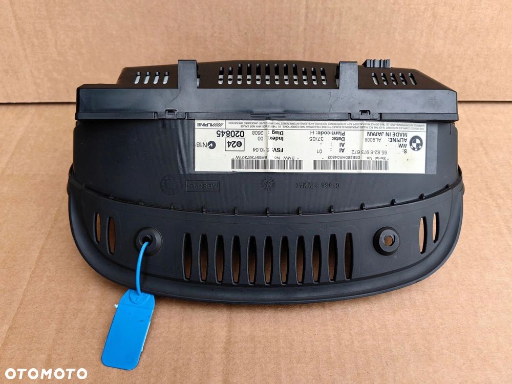 Wyświetlacz monitor nawigacji radia BMW 3 e90 e91 e92 e93 6973672 - 2