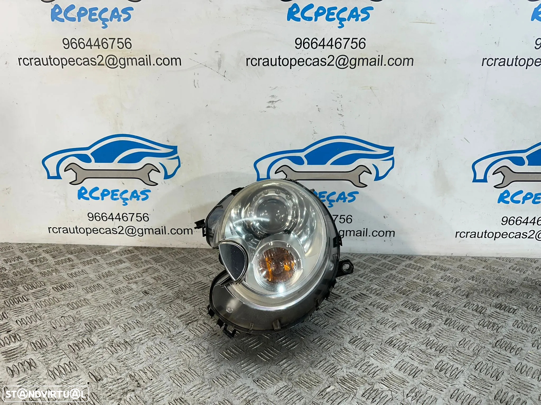 .Farois Oticas Xenon Originais Mini Cooper One R55 Clubman R56 R57 Cabrio R58 Coupe R59 Roadster 0301225673 0301225674 - 9
