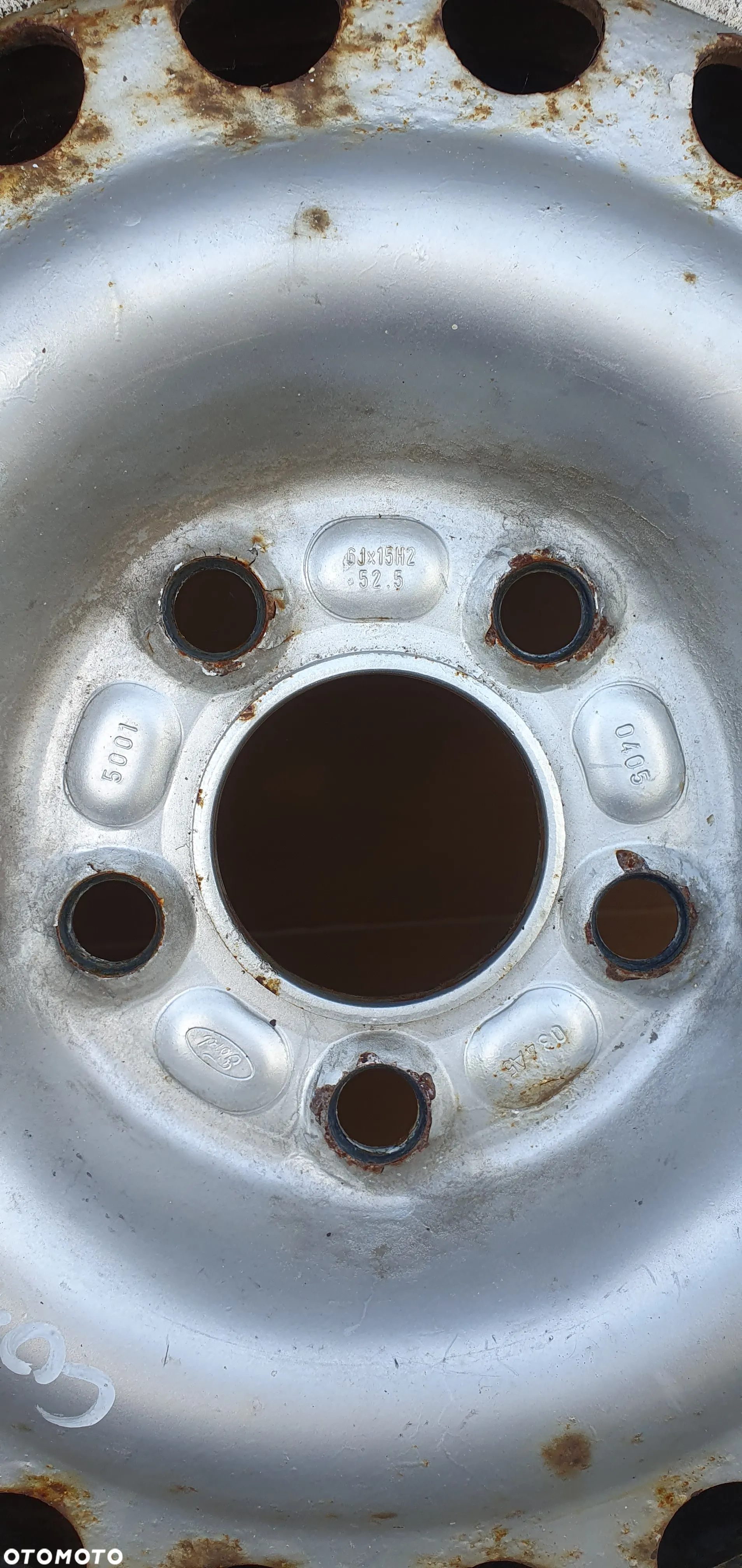 Felgi stalowe z oponami Ford Transit Connect 5x108 6Jx15 H2 - 10