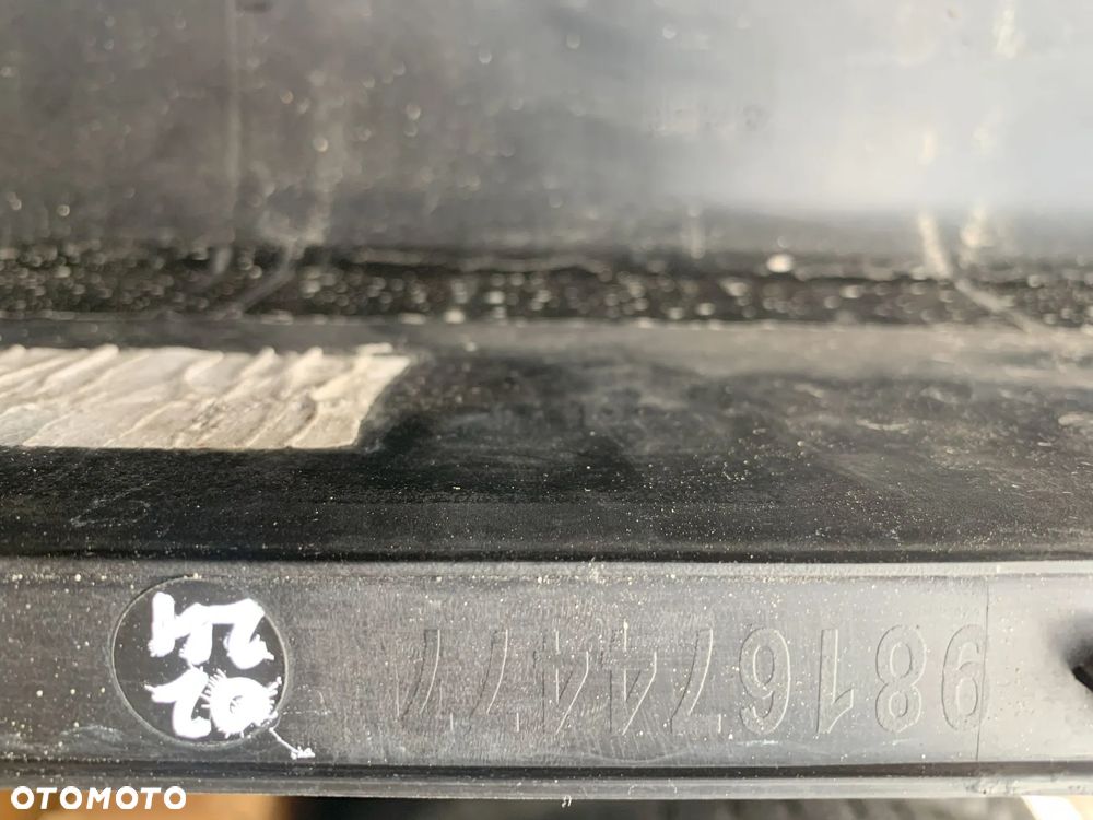 Peugeot Rifter Citroen Berlingo Opel Combo 18r Zderzak tyl tylny 2018 PDC - 6