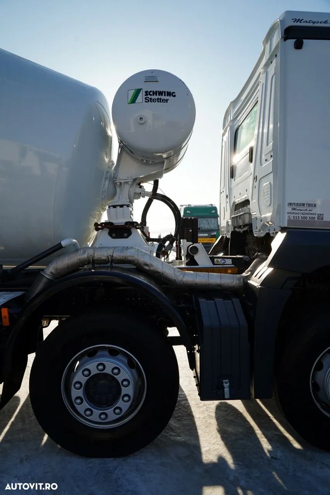 Mercedes-Benz AROCS 3540 / GRUSZKA 9M3 / 8x4 / BETONOMIESZARKA / AUTOMAT / 2022 ROK - 17