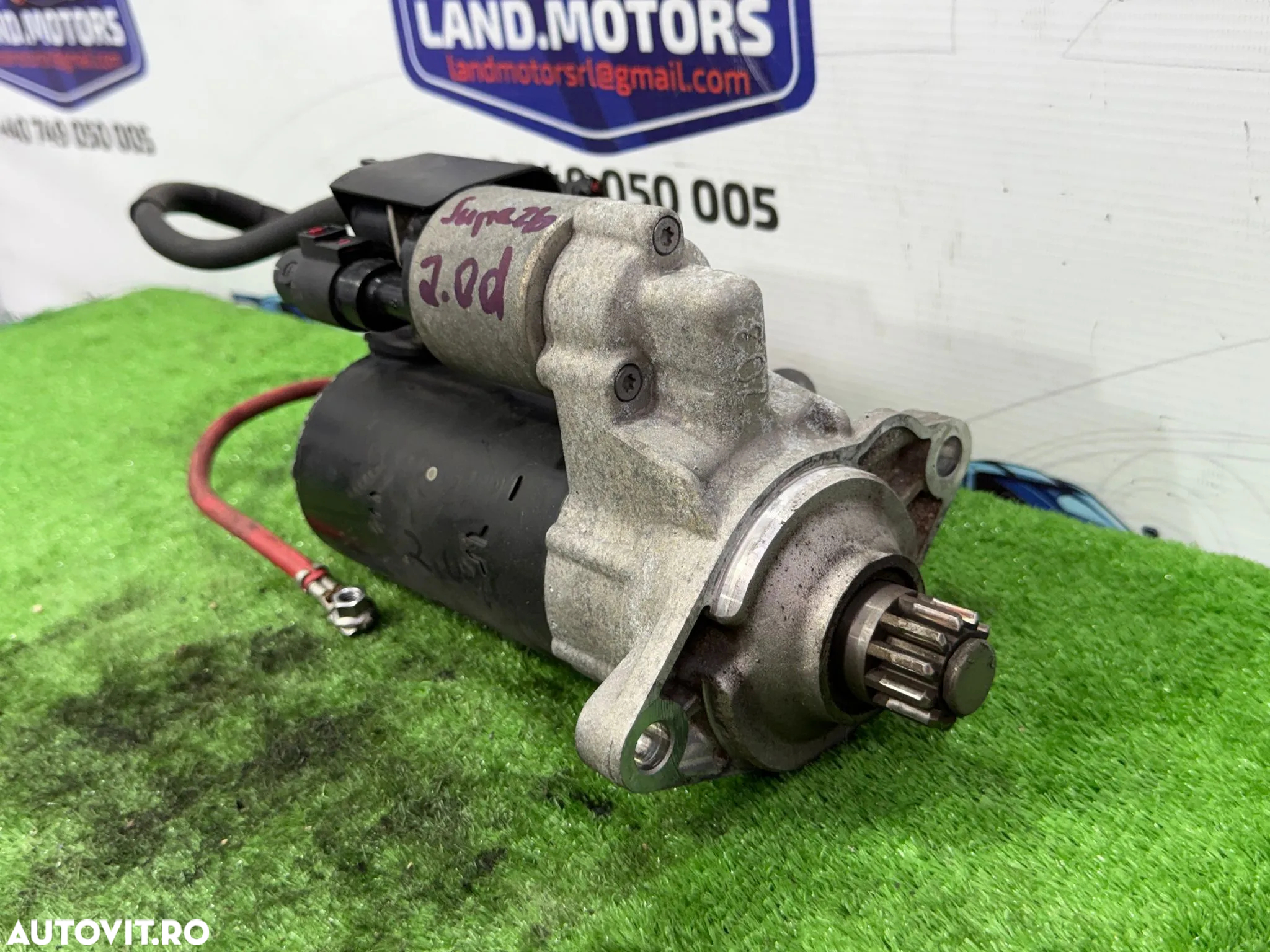 ELECTROMOTOR SKODA SUPERB II Combi ( Break) 2010 2.0 DIESEL COD OEM 02E911023L 2008-2015 - 6