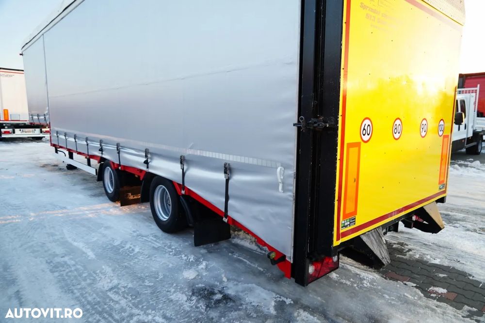 Eggers REMORCA / CORTINĂ / TROLIU / RAMPĂ HIDRAULICĂ / - 11