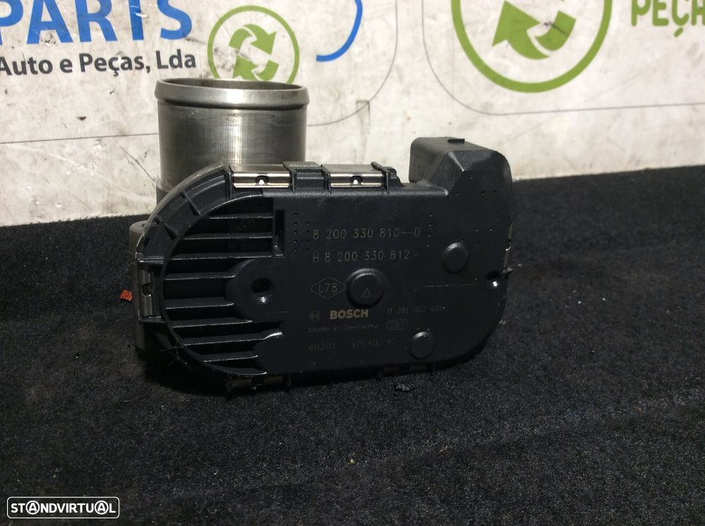 Borboleta Admissão Renault 2.0 DCI - 2