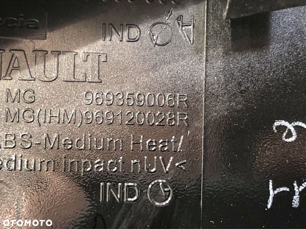 RAMKA DEKOR TUNELU  RENAULT MEGANE III Combi Van (KZ0/1) 2009 - 2015 1.5 dCi 81 kW [110 KM] olej - 7