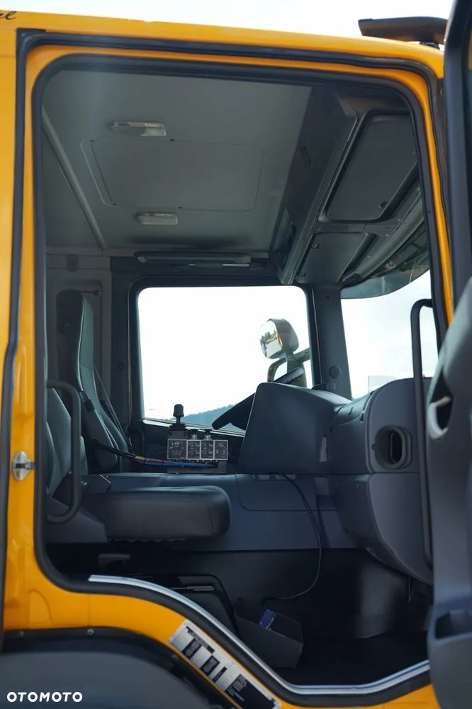 Scania P 410 / 8x4 / WYWROTKA - 6 M + HDS ATLAS 116.3  / ROTATOR / EURO 6 / - 36