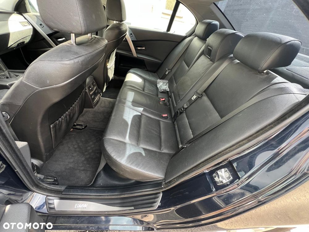 E60 Bmw fotele sedan skóra czarna elektryka pamięć grzane Europa Bdb stan ! - 8