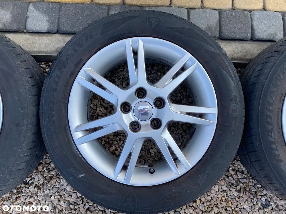 SEAT Ibiza Alufelgi 15 5x100 ET38 6jx15h2 6J0601025H - 8