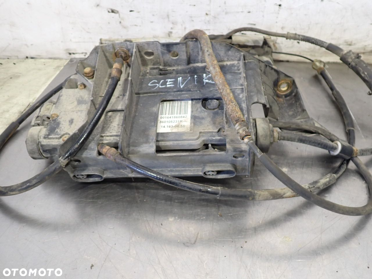HAMULEC RĘCZNY ELEKTRYCZNY RENAULT SCENIC II 1.6 360105231R - 4