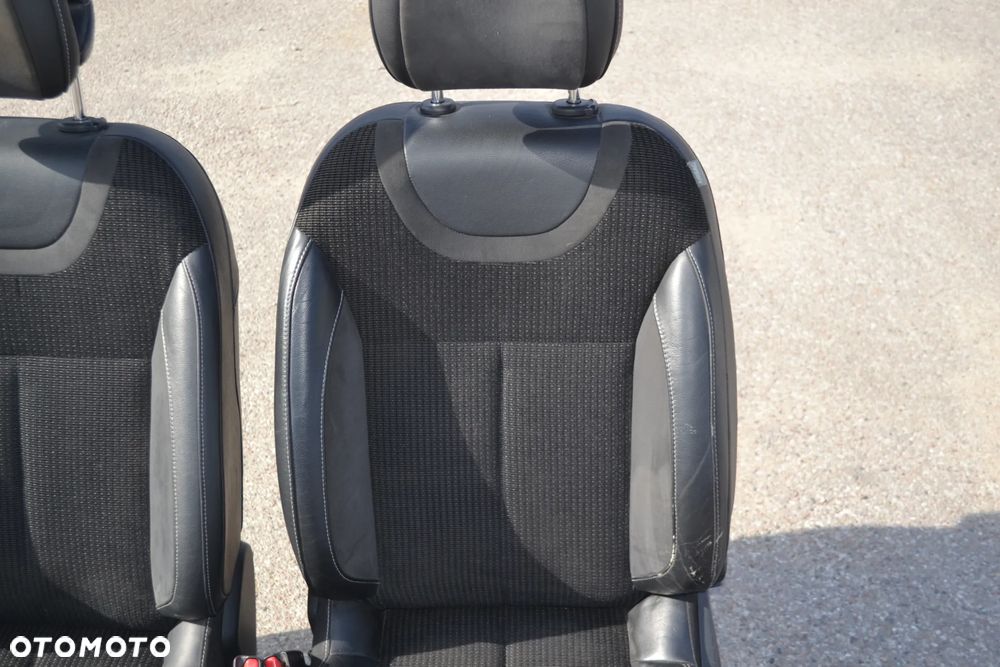 CITROEN C4 II B7 FOTEL FOTELE PRZÓD PRZEDNIE KANAPA PÓŁSKÓRA KPL POMORSKIE - 6