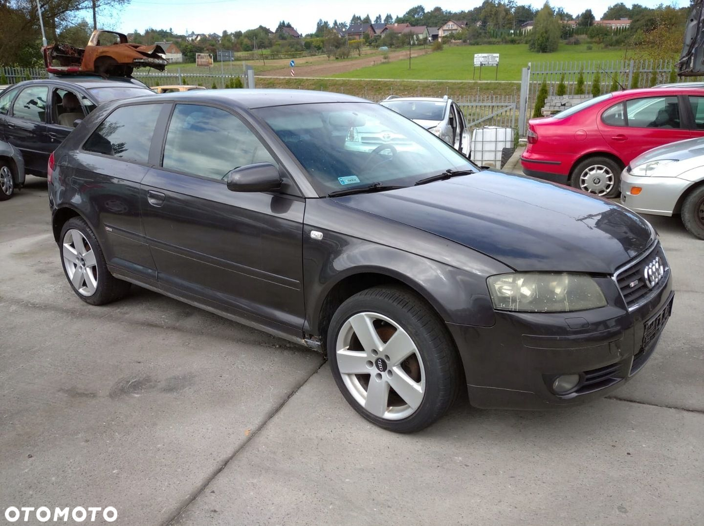 AUDI A3 8P 3 DRZWI DESKA KONSOLA KOKPIT PODUSZKI AIRBAG PASY SENSOR KOMPLET - 16