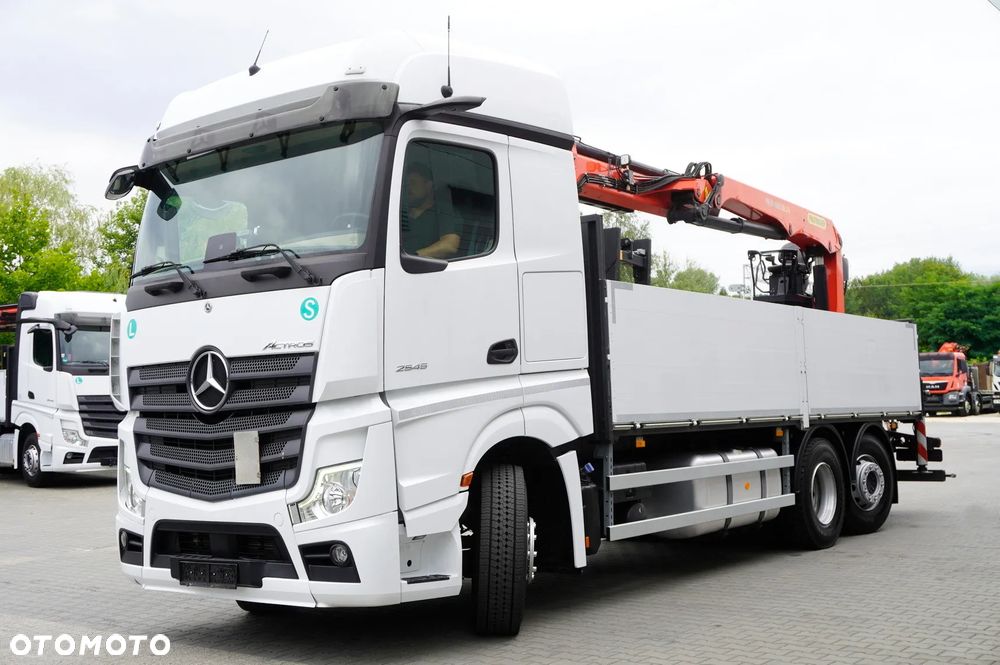 Mercedes-Benz Actros 2545 MP5 / 60 tys. km! / HDS Palfinger PK 18.001L SLD 3 / oś skrętna / 3 szt._259248 - 11