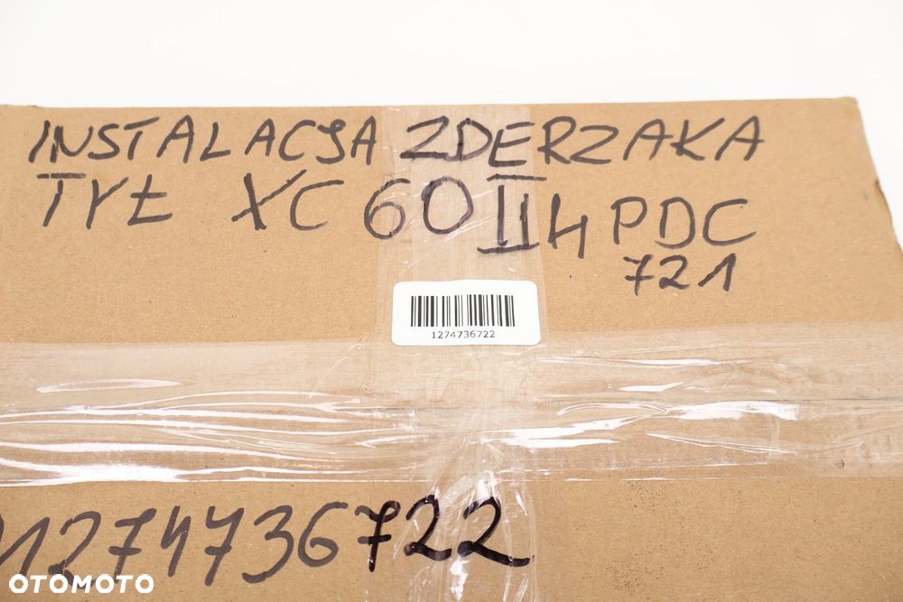 VOLVO XC60 II WIĄZKA INSTALACJA ZDERZAKA TYŁ 4x PDC 721 32130259 - 12