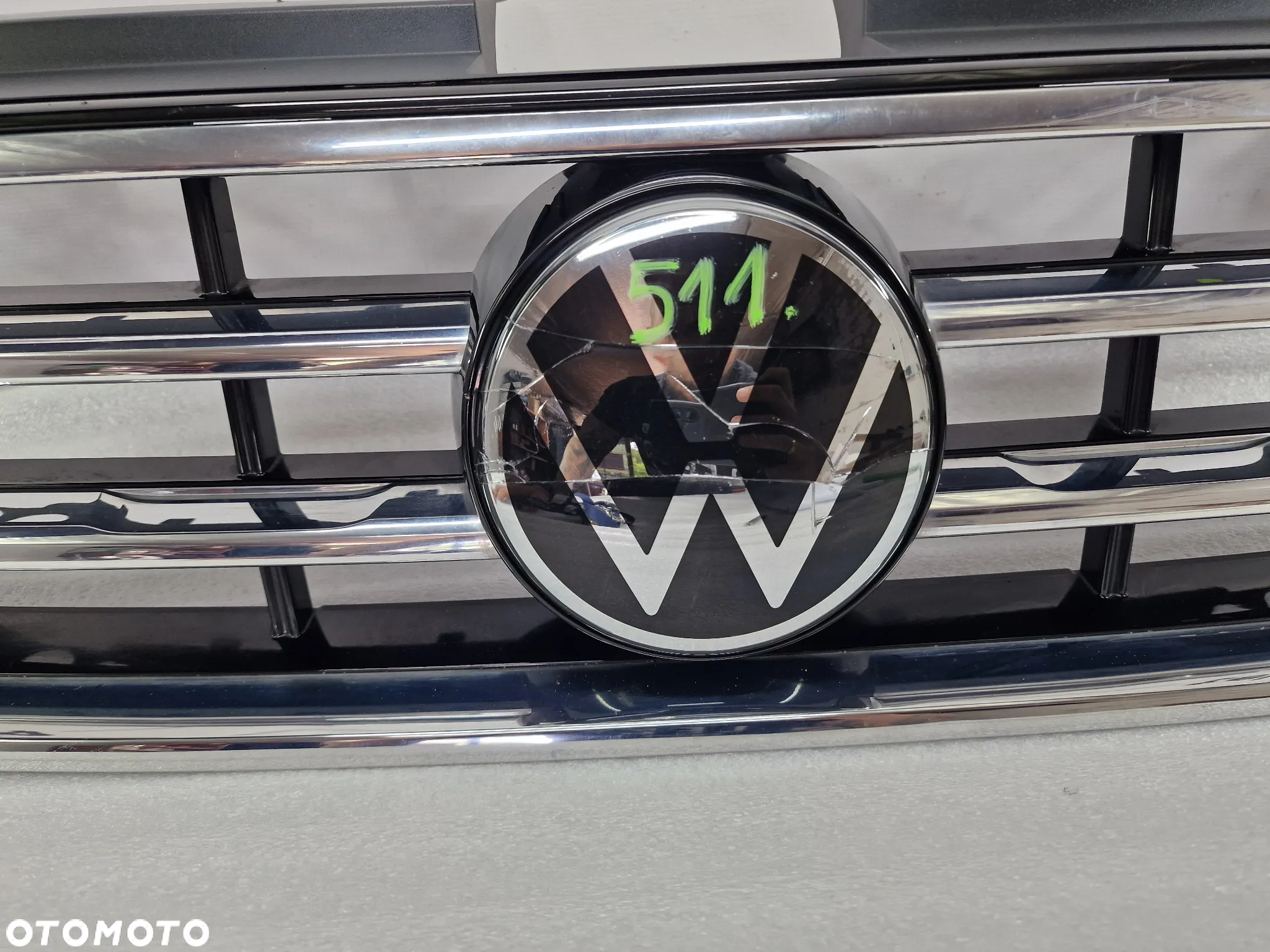 VW TIGUAN II LIFT R-LINE 5NA 20- ŁADNA ATRAPA / GRILL PRZEDNI PRZÓD , NR 5NA853651BE , NR AUKCJI GL511 - 10