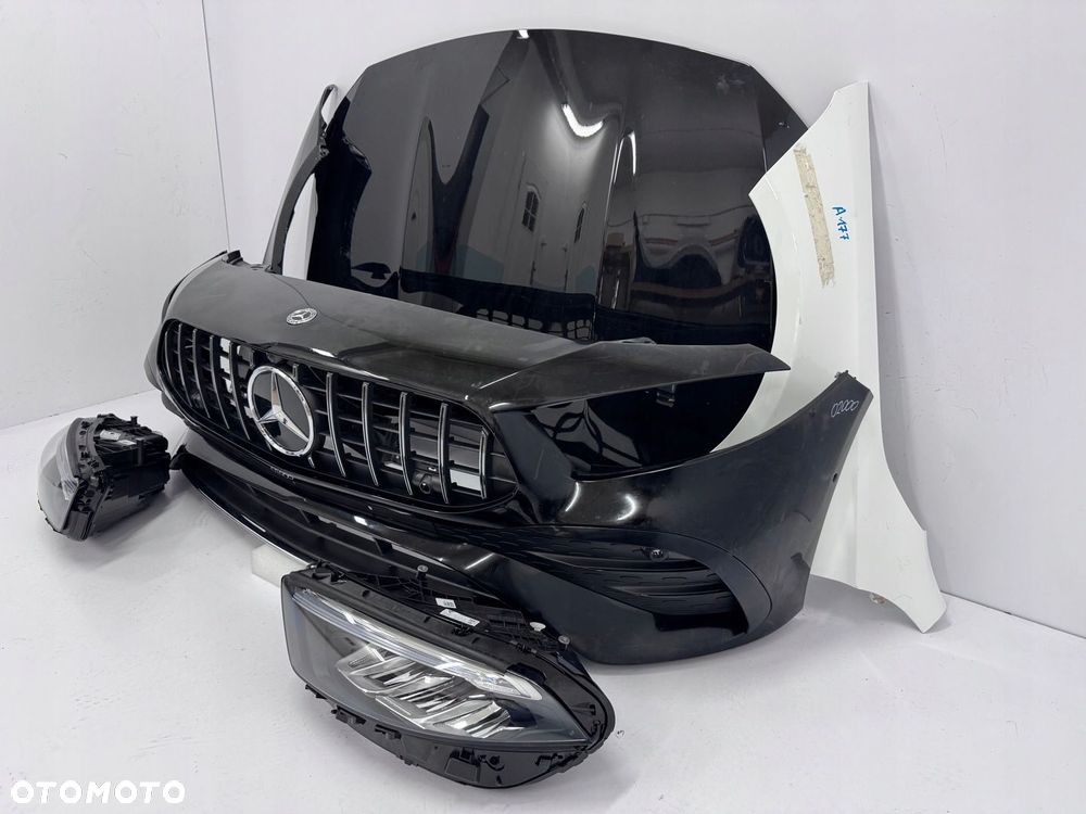 MERCEDES A KLASA W177 A177 LIFT AMG PZRÓD BŁOTNIKI MASKA LAMPY ZDREZAK - 3