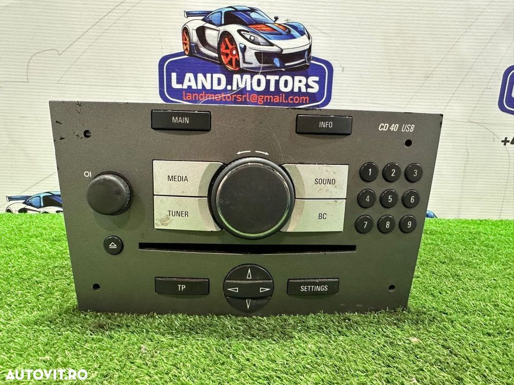 Radio cd multimedia opel antara 2016 cod: gm 497316088, cd 40 usb - 1