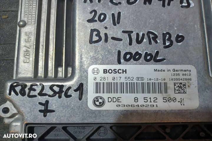 Calculator motor ECU 0281017552 0281017552 BMW X1 E84 [2009 - 2012] C - 2