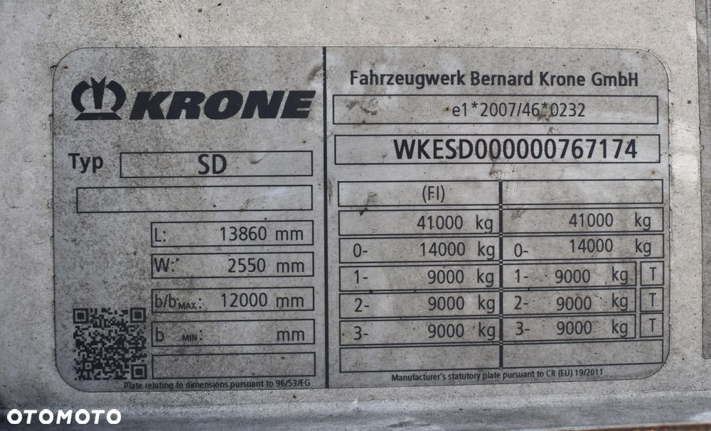 Krone SD - 9