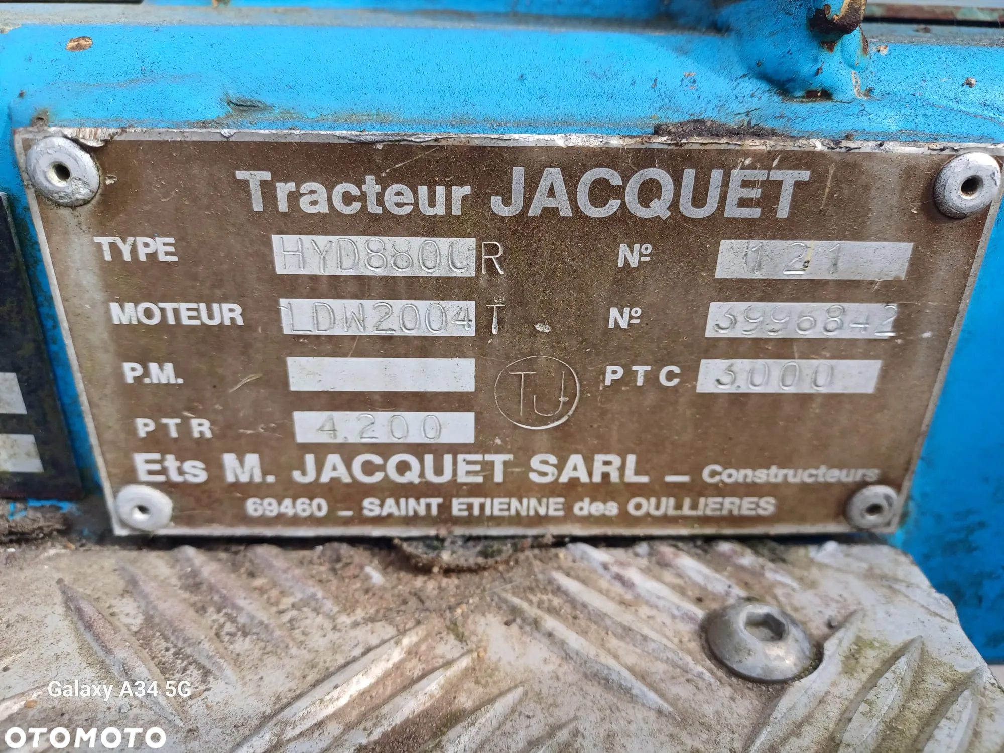 Inny JACQUET HYD 8800R - 16