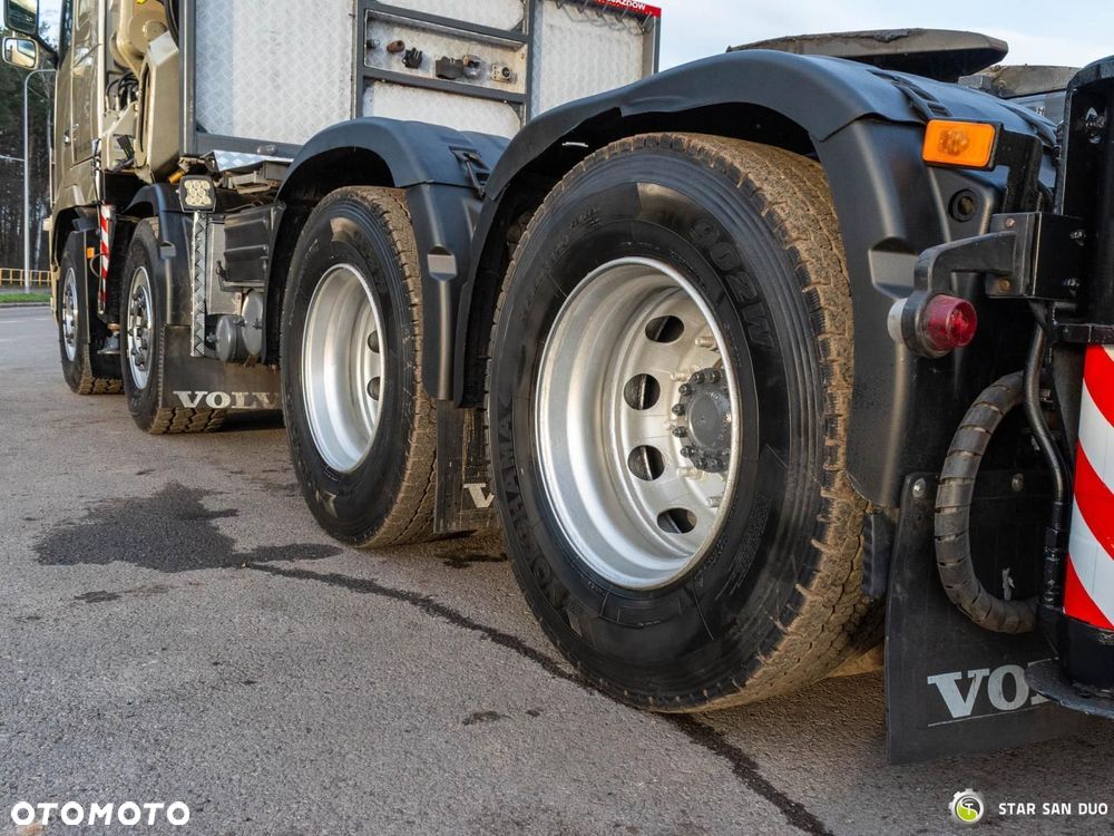 Volvo FH540 8x4 HIAB 477 E-6XS HDS Żuraw Fly Jib Wciągarka - 28