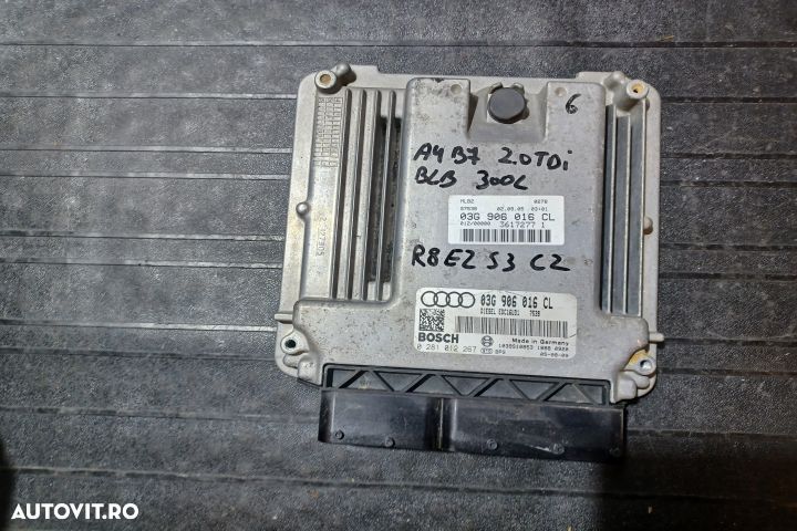 Calculator motor ECU 03G906016CL 0281012267 - 2.0 TDI BLB 03G906016CL - 1