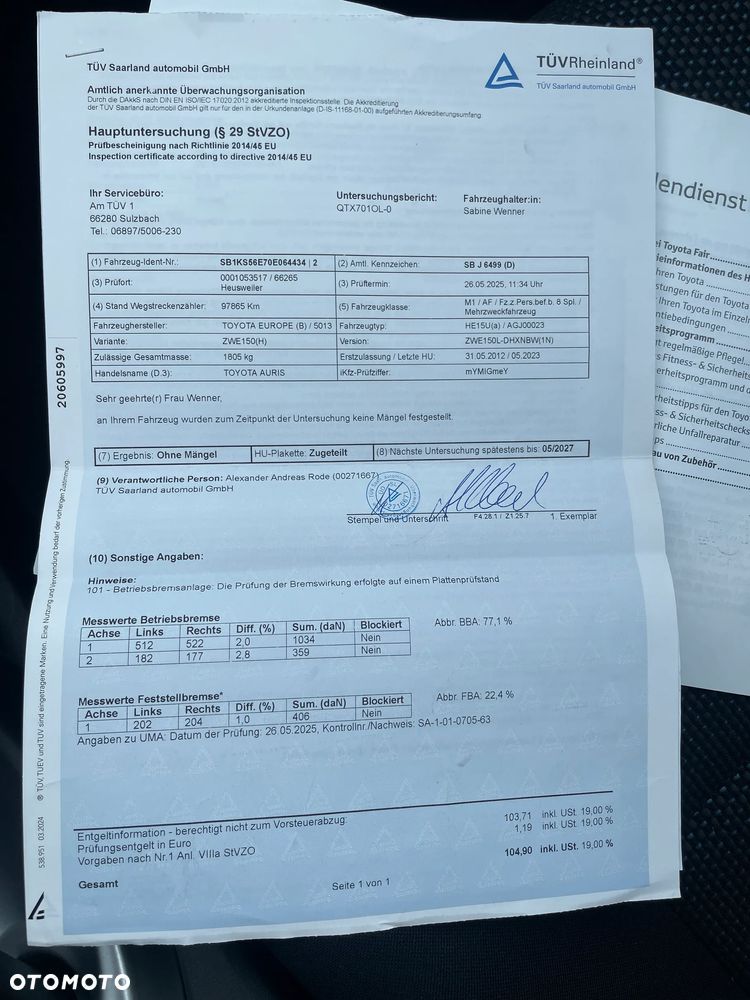 Toyota Auris 1.8 VVT-i Automatik Executive - 35