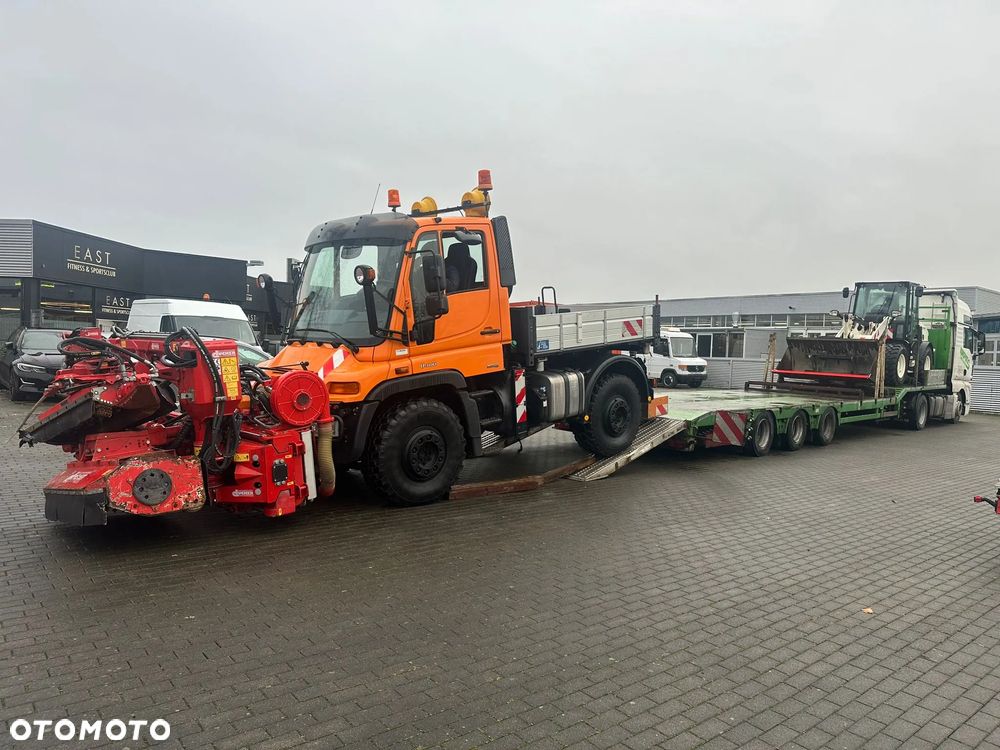 Unimog UNIMOG U400 DWIE KOSIARKI Ausleger  DUA 700 /MAHER RSM13/4