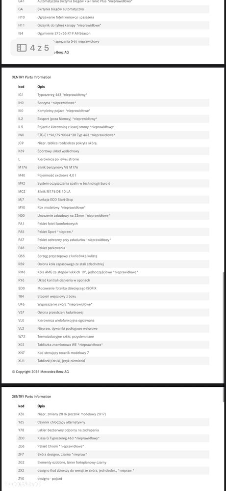 Mercedes-Benz Klasa G 500 - 13